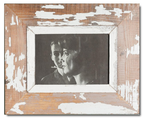 Marco rectangular de madera reciclada Luna Designs para el formato de la imagen 21 x 14,8 cm