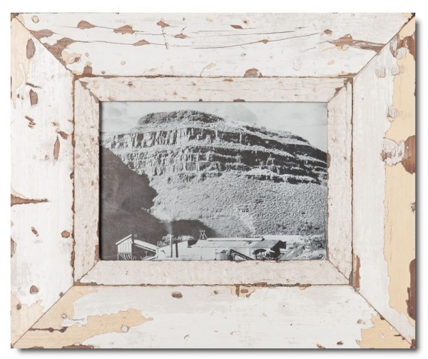 Marco de fotos de madera de desecho para el formato de la foto 14,8 x 21 cm