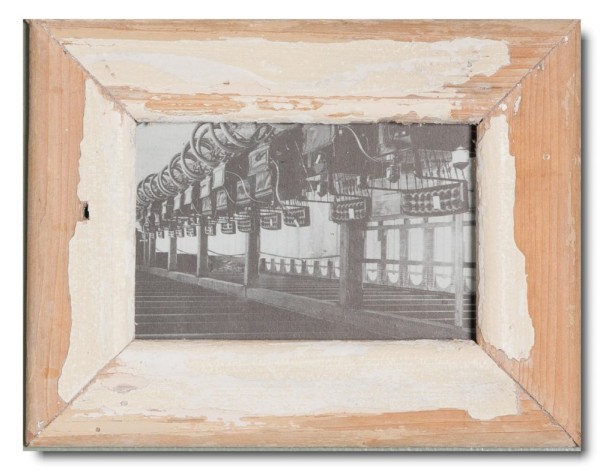 Basic reclaimed wood frame for the photo size 15 x 10 cm from South Africa